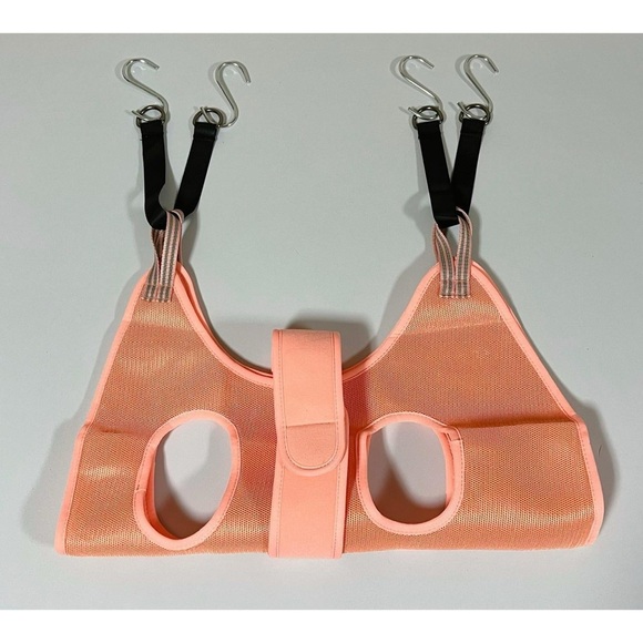 Pink Pet Cat Dog Grooming Hammock Harness Sling Pouch Restraint Bag - Size: S 🎀🐾 - Picture 3 of 4